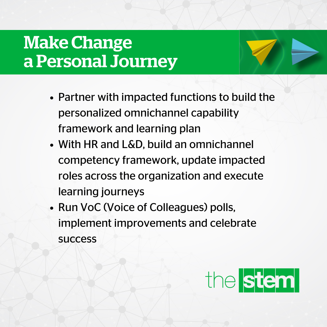 Make change a personal journey